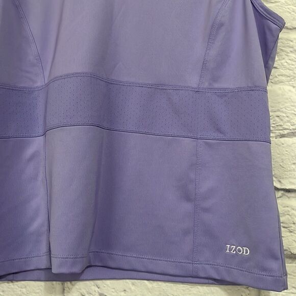 IZOD Sleeveless Activewear Top Size Medium - Picture 4 of 9